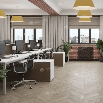 Фото - Кварцвиниловая плитка Alpine Floor Chevron Alpine LVT Карите