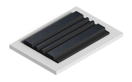 Фото - Стеновые панели HIWOOD LV121 BK114K 