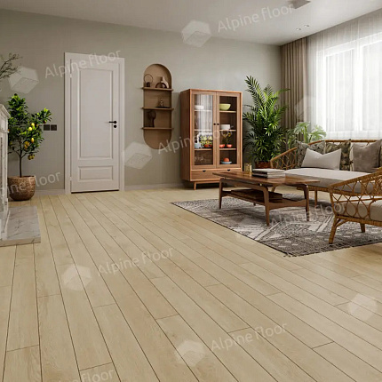 Фото - Кварцевый ламинат Alpine Floor Grand Sequoia Village Камфора