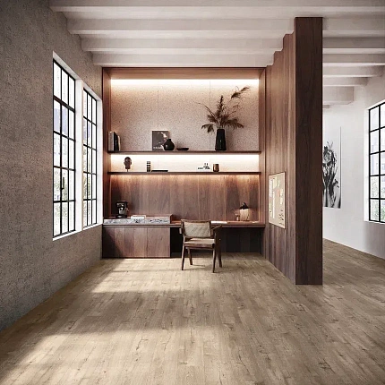 Фото - LVT плитка Invictus замковая Maximus Plank Castle Oak Deer