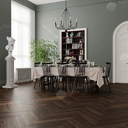 Фото - Ламинат Alpine Floor Herringbone 12 Дуб Абруццо
