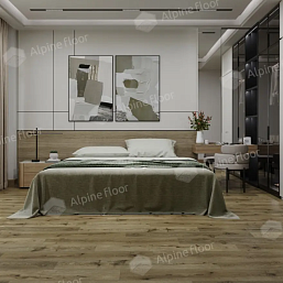 Фото - Ламинат Alpine Floor Аура (Aura), 33 класс, 8 мм, Дуб Эмполи