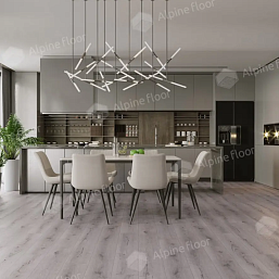 Фото - Ламинат Alpine Floor Аура (Aura), 33 класс, 8 мм, Дуб Катания