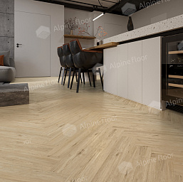Фото - Ламинат Alpine Floor Herringbone 8 Pro Дуб Лион