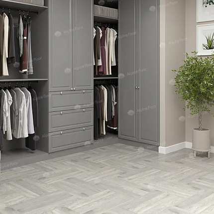 Фото - Кварцевый ламинат Alpine Floor Light Parquet Дуб Полис