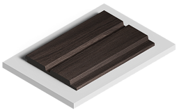 Фото - Стеновые панели HIWOOD LV123N BR395