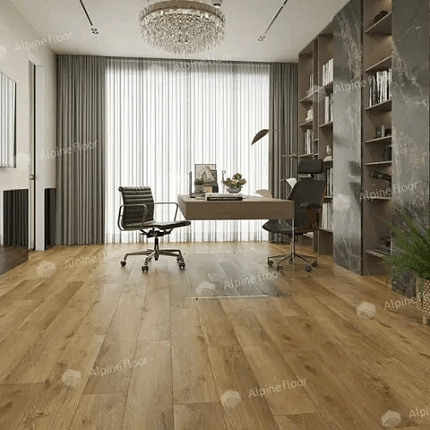 Фото - Кварцвиниловая плитка Alpine Floor Ultra Дуб Цейлонский