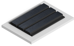 Фото - Стеновые панели HIWOOD LV124 BK114K