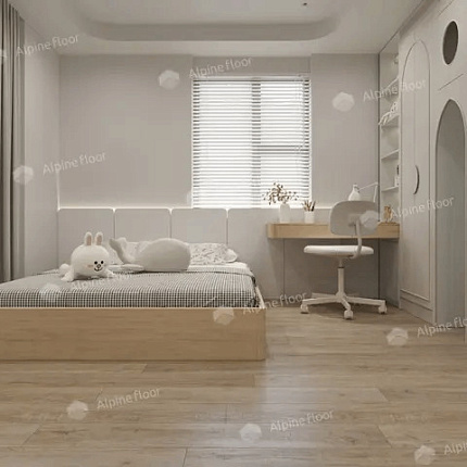 Фото - Кварцвиниловая плитка Alpine Floor Ultra Дуб Амбер