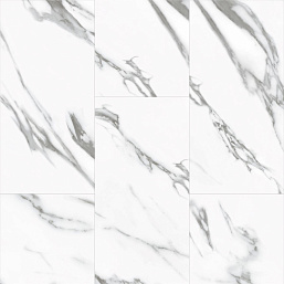 Фото - Кварц-виниловая плитка Fargo Stone LVT Мрамор Калакатта 48105-02 фаска 