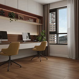 Фото - Ламинат Alpine Floor Аура (Aura), 33 класс, 8 мм, Дуб Пескара