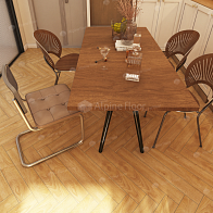 Фото - Ламинат Alpine Floor Эксперт (Herringbone), 33 класс, 10 мм, Дуб Пьемонт