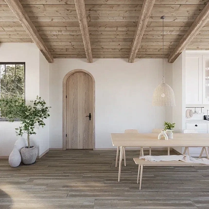 Фото - LVT плитка Invictus замковая Maximus Plank Vintage Oak Cappuccino