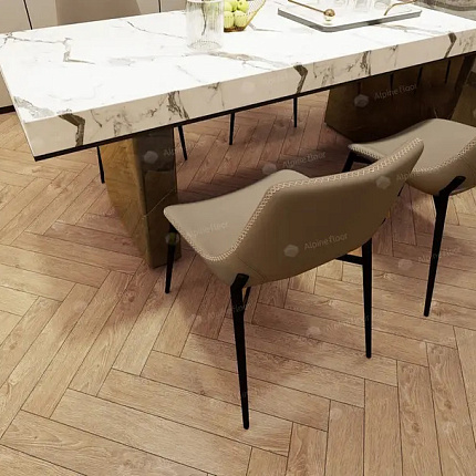 Фото - Ламинат Alpine Floor Herringbone 12 Дуб Тироль