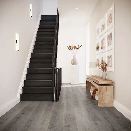 Фото - LVT плитка Invictus замковая Maximus Plank Silk Oak Shade