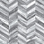Виниловая плитка Vertigo Trend Chevron silver