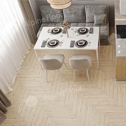 Фото - Ламинат Alpine Floor Эксперт (Herringbone), 34 класс, 12 Pro, Дуб Лион