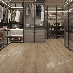 Фото - Ламинат Alpine Floor Аура (Aura), 33 класс, 8 мм, Дуб Парма