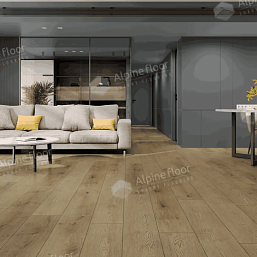 Фото - Инженерный кварцвиниловый ламинат Alpine Floor Premium 12 Дуб Альто