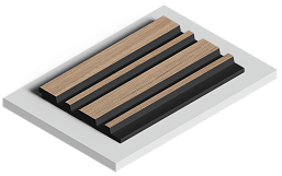 Фото - Стеновые панели HIWOOD LV122 BR417K