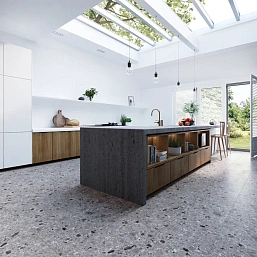 Фото - LVT плитка Invictus замковая Maximus Tile Bergamo Cloud