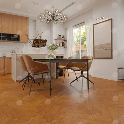 Фото - Инженерная доска Alpine Floor Chateau Дуб Имбирный