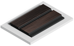 Фото - Стеновые панели HIWOOD LV123 BR395K