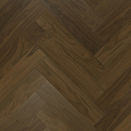 Фото - Кварцевый паркет Quartz Parquet Английская Ёлка Орех Американский 33-400-29 5/0,6 мм