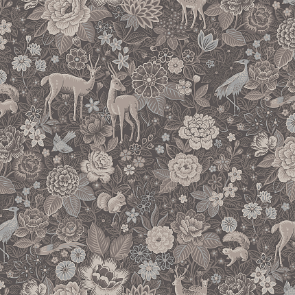 Фото - Флизелиновые обои Loymina British Style Forest Forest Deer Brit 3 010