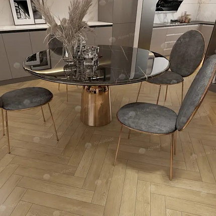 Фото - Ламинат Alpine Floor Herringbone 12 Дуб Молизе