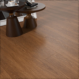 Фото - Кварцвинил ECOclick Wood Дуб Арагон 34 класс