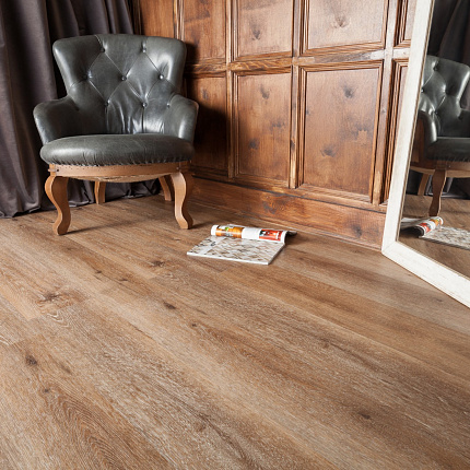 Фото - Кварцвиниловая плитка AquaFloor RealWood Glue AF6042