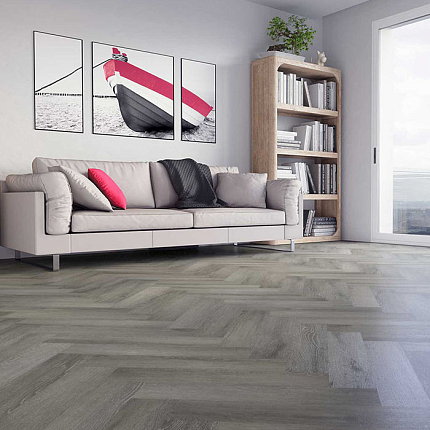Фото - Кварцевый ламинат Fargo Parquet Дуб Вулканический Пляж