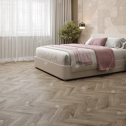 Фото - Кварцевый ламинат Alpine Floor Chevron Alpine Дуб Натуральный Отбеленный
