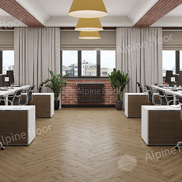 Фото - Ламинат Alpine Floor Herringbone 12 Pro Дуб Прованс