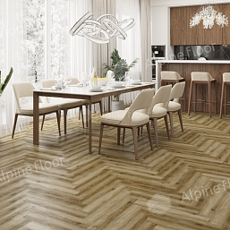 Фото - Ламинат Alpine Floor Эксперт (Herringbone), 34 класс, 12 Pro, Марсель