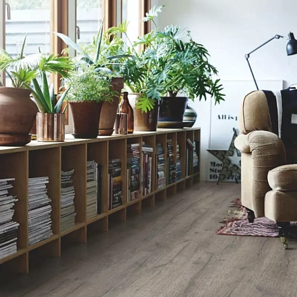 Фото - Виниловая плитка Pergo Classic Plank Optimum Click Дуб королевский серый