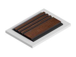 Фото - Стеновые панели HIWOOD LV128 BR396K