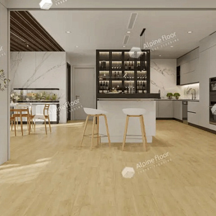 Фото - Кварцвиниловая плитка Alpine Floor Ultra Дуб Кремовый