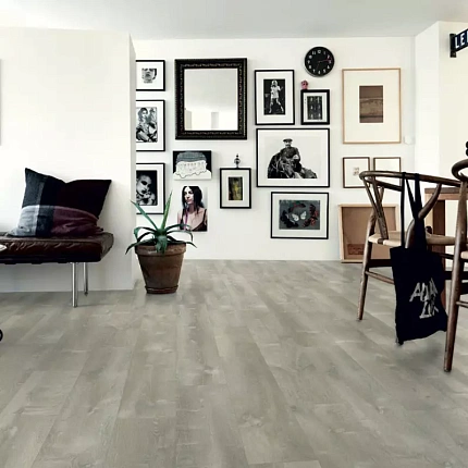 Фото - Виниловая плитка Pergo Optimum Modern plank Click Дуб речной серый