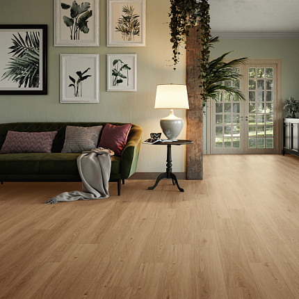 Фото - LVT плитка Invictus замковая Primus Plank Sherwood Oak Natural