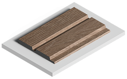 Фото - Стеновые панели HIWOOD LV123 BR416