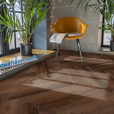 Фото - Кварцевый ламинат AquaFloor Космос паркет легкий AF4520PQL