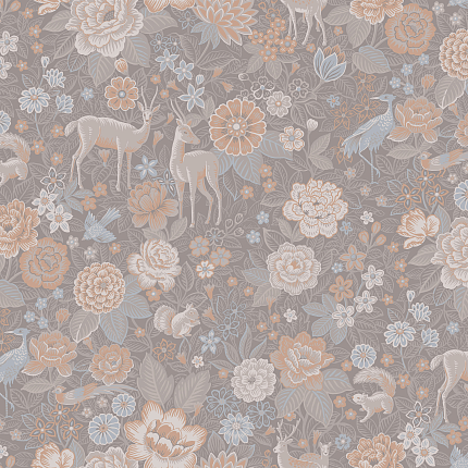 Фото - Флизелиновые обои Loymina British Style Forest Forest Deer Brit 3 002/1