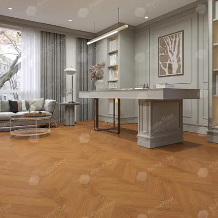 Фото - Инженерная доска Alpine Floor Chateau Дуб Кальвадос